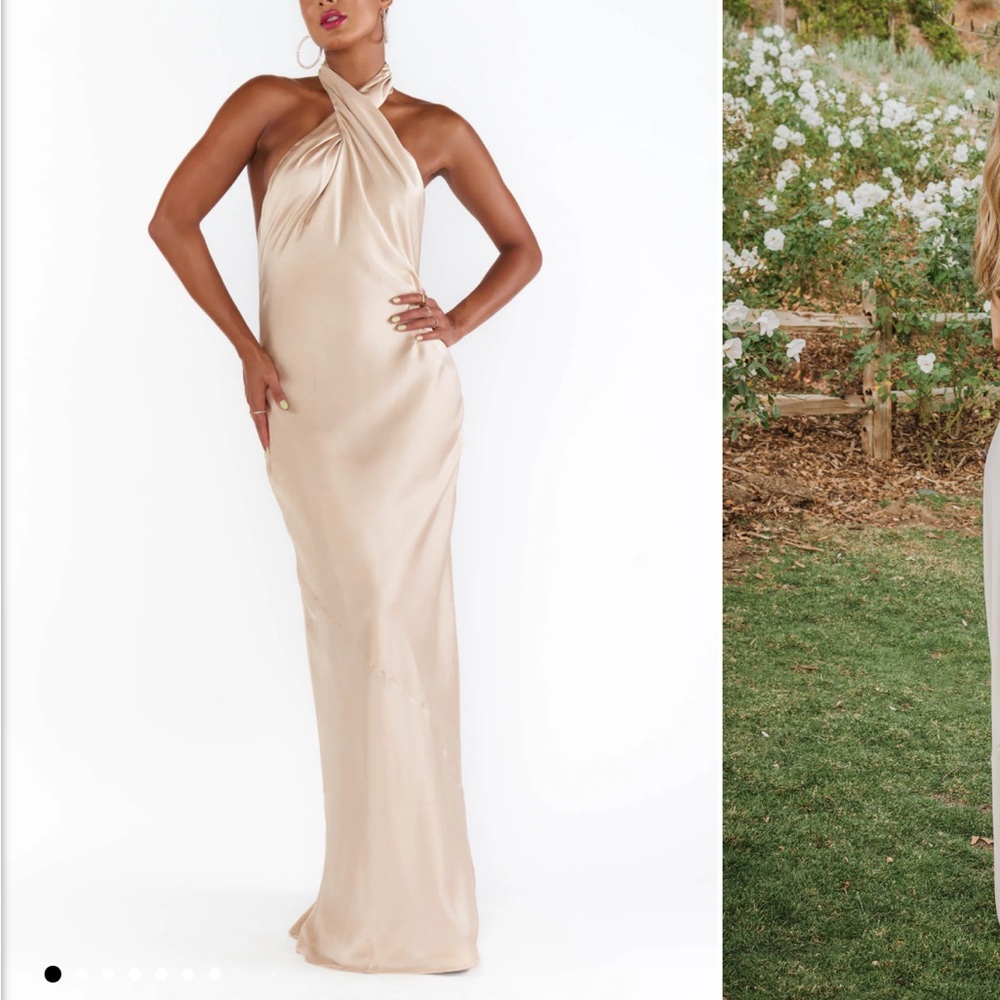 Show Me Your Mumu Jasmine Halter Maxi Dress